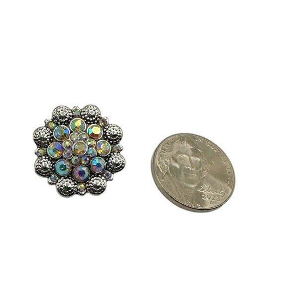 Ginger Snap #205 - “Wedding Boquet Sparkle" For 18mm Snap Jewelry!